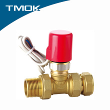 Hpb57-3 brass Electric Female male thread stop valve with ppr cap and solenoid